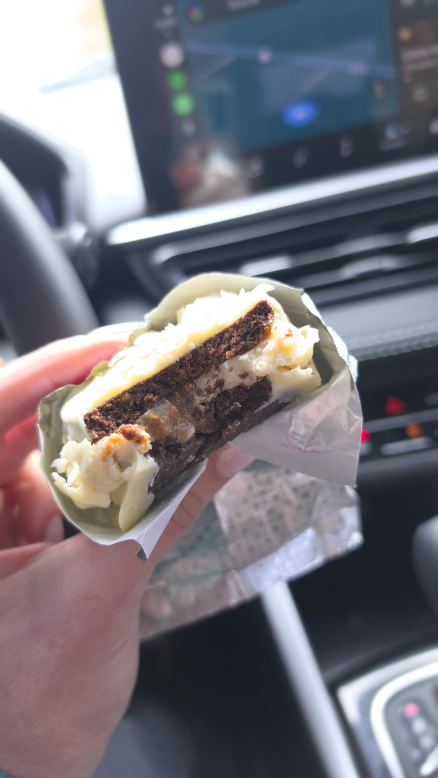 Alfajor de coco proteico