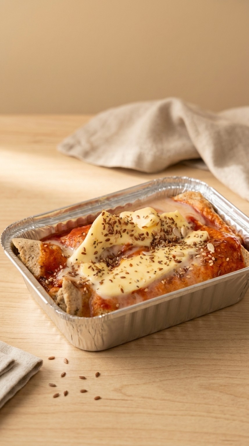 Canelones de brócoli y suprema