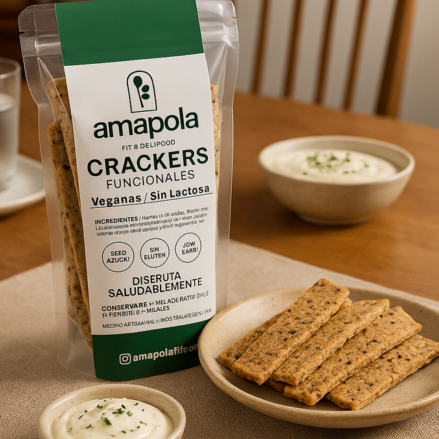 Crackers de almendra