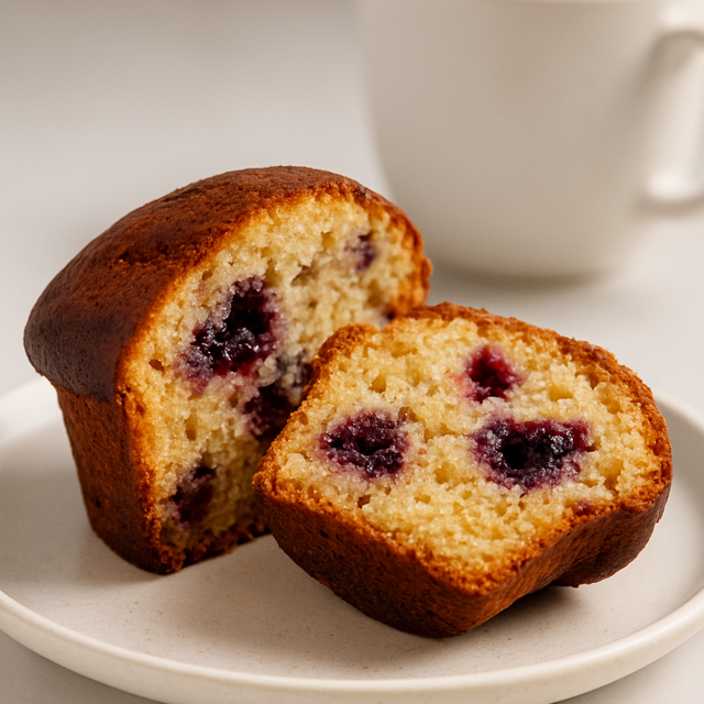 Muffins antioxidantes con colágeno
