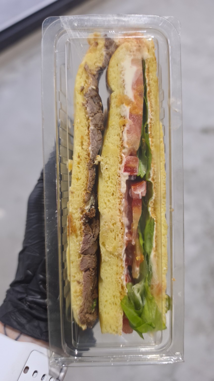 Sándwich de miga triple de suprema
