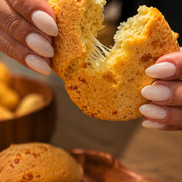Scones de queso keto